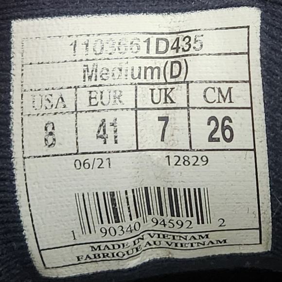 Brooks Adrenaline GTS 22 Shoes Mens Size 8 Blue Gray Running Athletic Sneakers - Picture 9 of 9